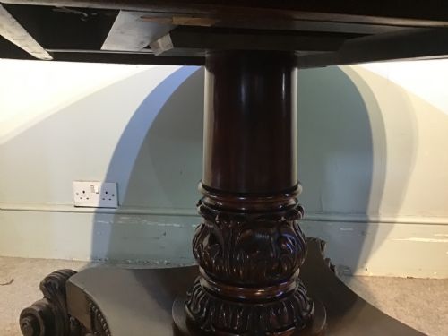 ANTIQUE GONALO ALVES CENTER TABLE - ADDITIONAL PHOTO 4