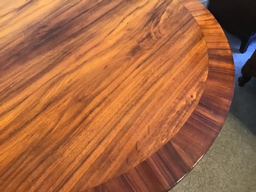 ANTIQUE GONALO ALVES CENTER TABLE - ADDITIONAL PHOTO 6
