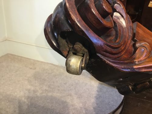 ANTIQUE GONALO ALVES CENTER TABLE - ADDITIONAL PHOTO 10