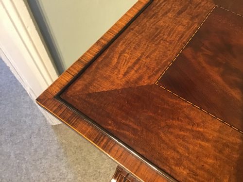 ANTIQUE MAHOGANY NEST OF FOUR TABLES - ADDITIONAL PHOTO 9