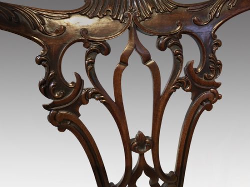 SET OF EIGHT GEORGIAN MAHOGANY DINING CHAIRS - ADDITIONAL PHOTO 8