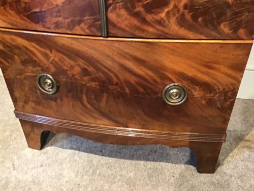 ANTIQUE MAHOGANY CABINET - ADDITIONAL PHOTO 4