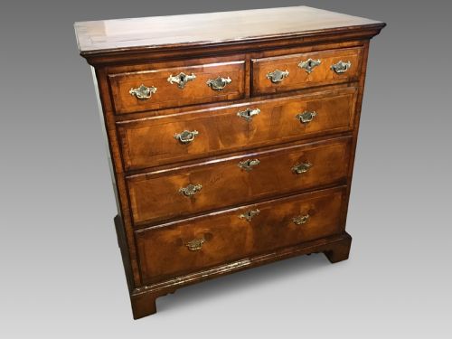 Antique Walnut Chest of Drawers
