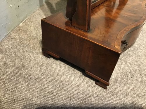 GEORGIAN MAHOGANY TOILET MIRROR - ADDITIONAL PHOTO 2