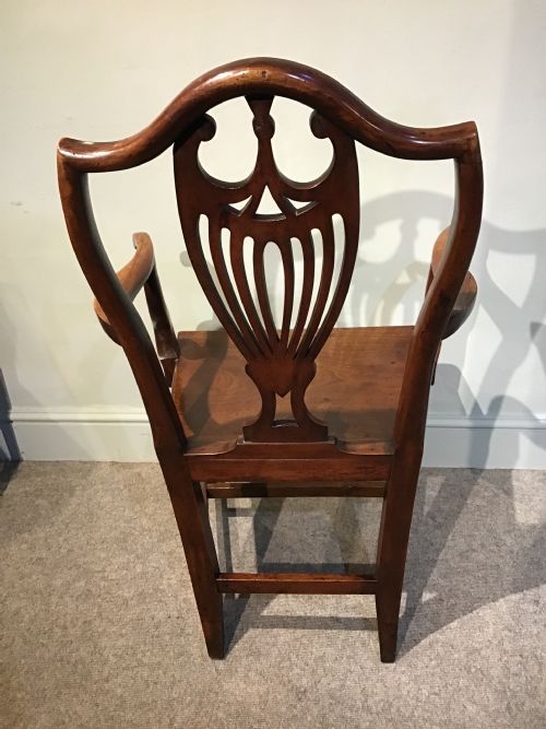GEORGIAN ELBOW CHAIR - ADDITIONAL PHOTO 3