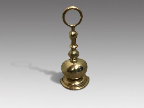 Antique Brass Door Stop