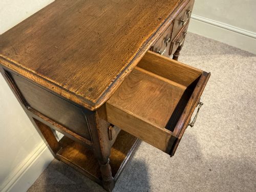 OAK SIDETABLE - ADDITIONAL PHOTO 6