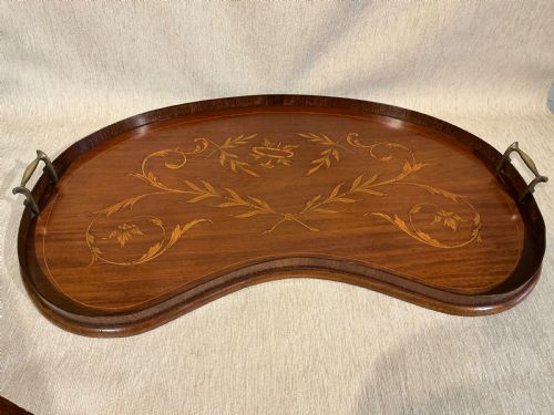 EDWARDIAN INLAID TRAY