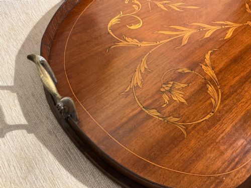 EDWARDIAN INLAID TRAY - ADDITIONAL PHOTO 4