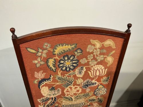 19TH CENTURY FIRE SCREEN - ADDITIONAL PHOTO 1