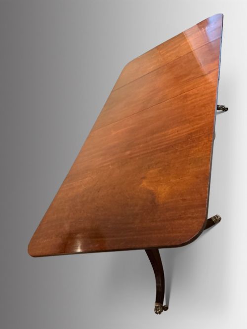 REGENCY TWIN PEDESTAL DINING TABLE - ADDITIONAL PHOTO 3