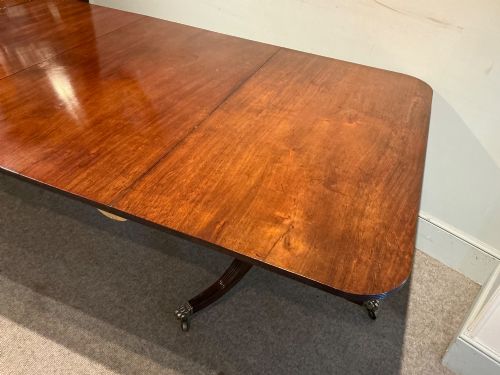 REGENCY TWIN PEDESTAL DINING TABLE - ADDITIONAL PHOTO 4