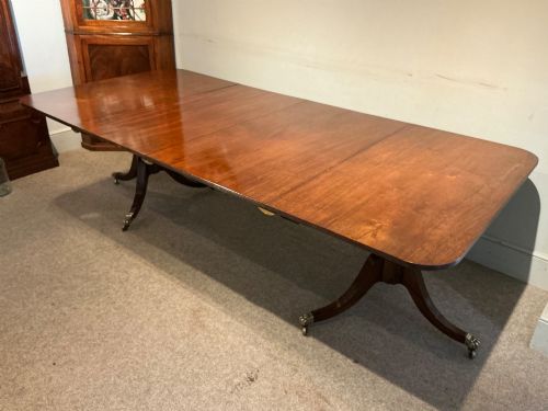 REGENCY TWIN PEDESTAL DINING TABLE - ADDITIONAL PHOTO 8