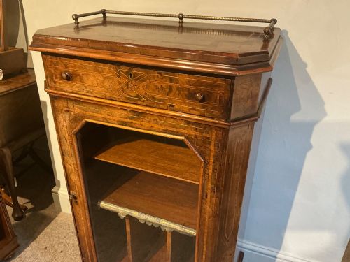 ANTIQUE MUSIC CABINET - ADDITIONAL PHOTO 4