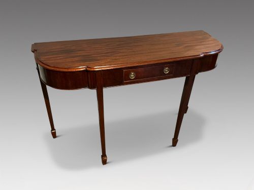 ANTIQUE MAHOGANY HALL TABLE