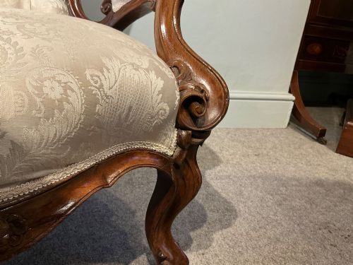VICTORIAN UPHOLSTERED CHAIR - ADDITIONAL PHOTO 5