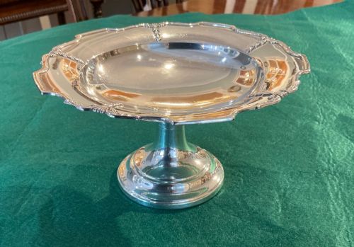 ANTIQUE SILVER TAZZA