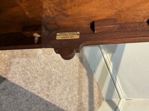 ANTIQUE TWO TIER TABLE - ADDITIONAL PHOTO 6