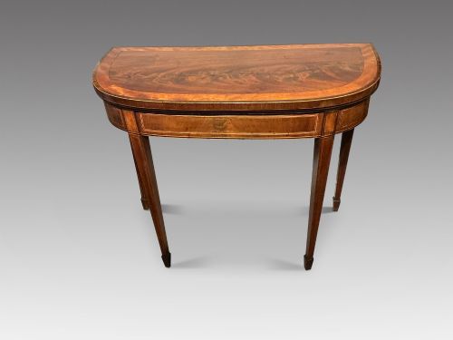 Georgian Mahogany Card Table