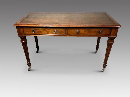 Antique mahogany writing table