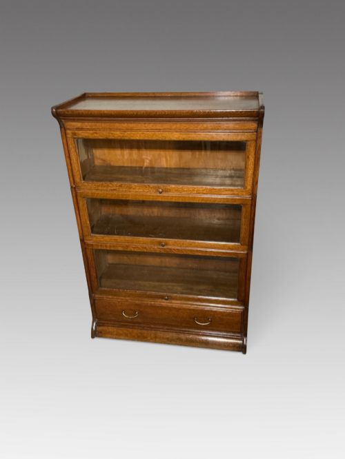 1920’S Oak Sectional Bookcase.