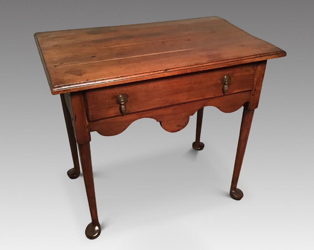 Georgian fruitwood sidetable
