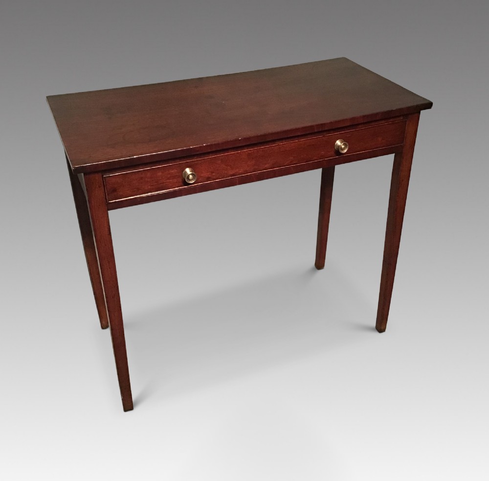 Antique mahogany sidetable