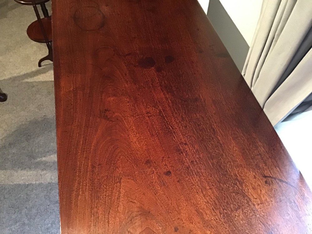 Antique mahogany sidetable View IX