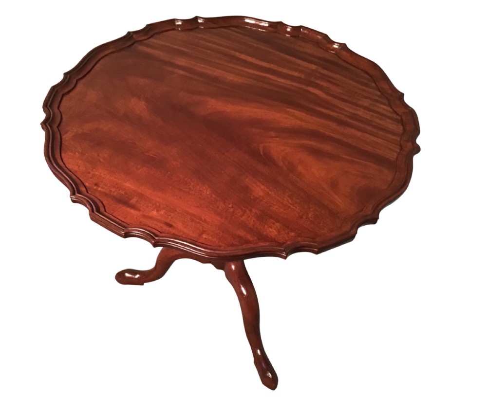 Antique tripod table View II