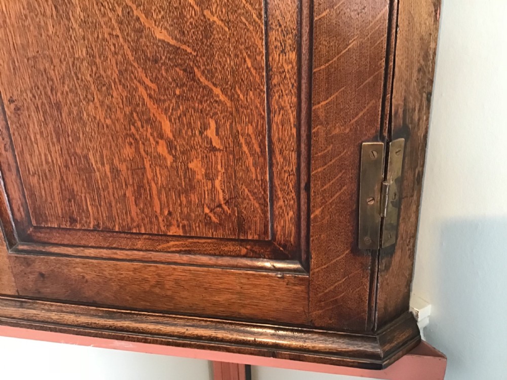 Georgian oak corner cabinet View IV