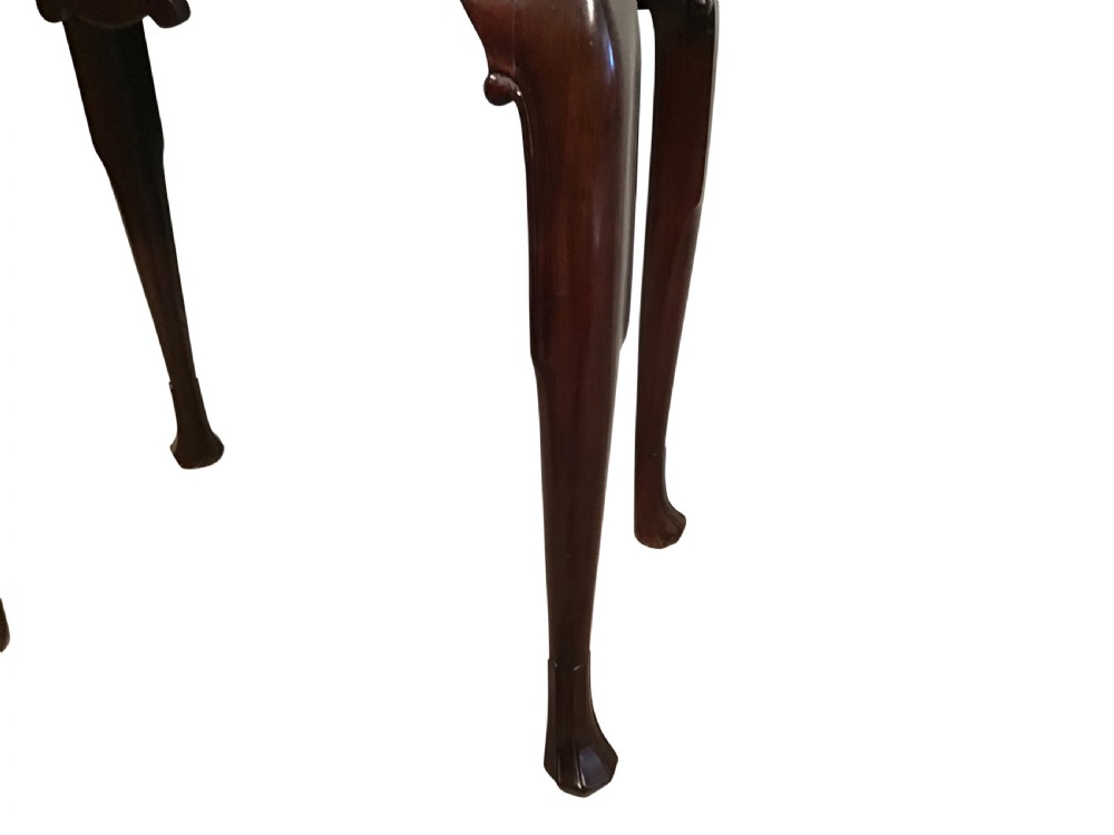 Antique silver table View II
