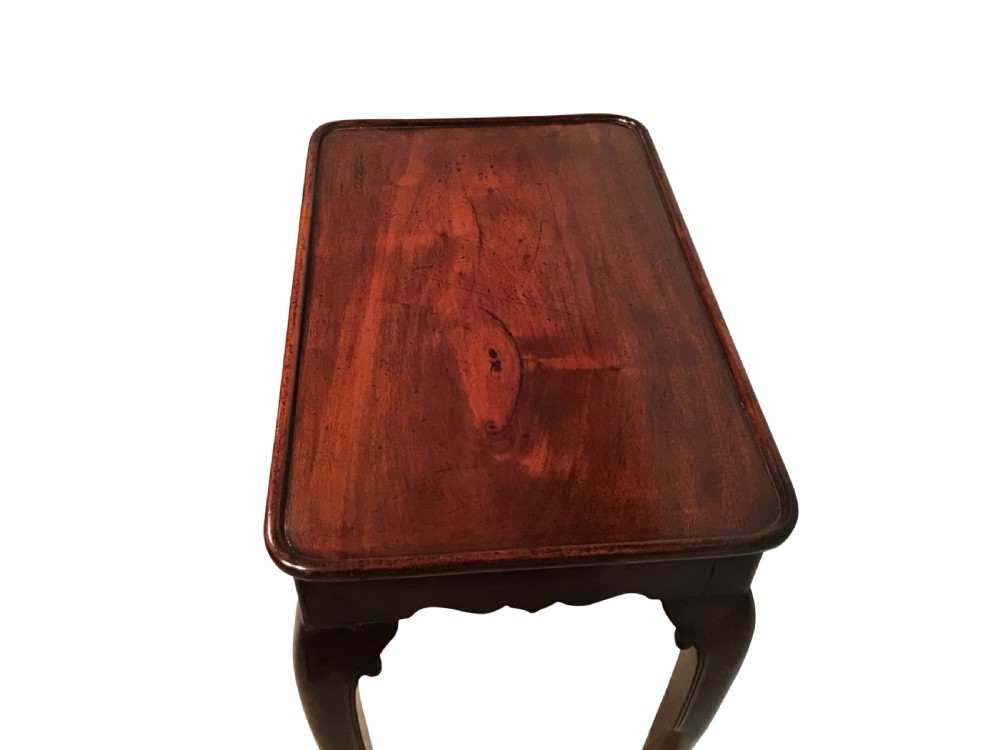 Antique silver table View III