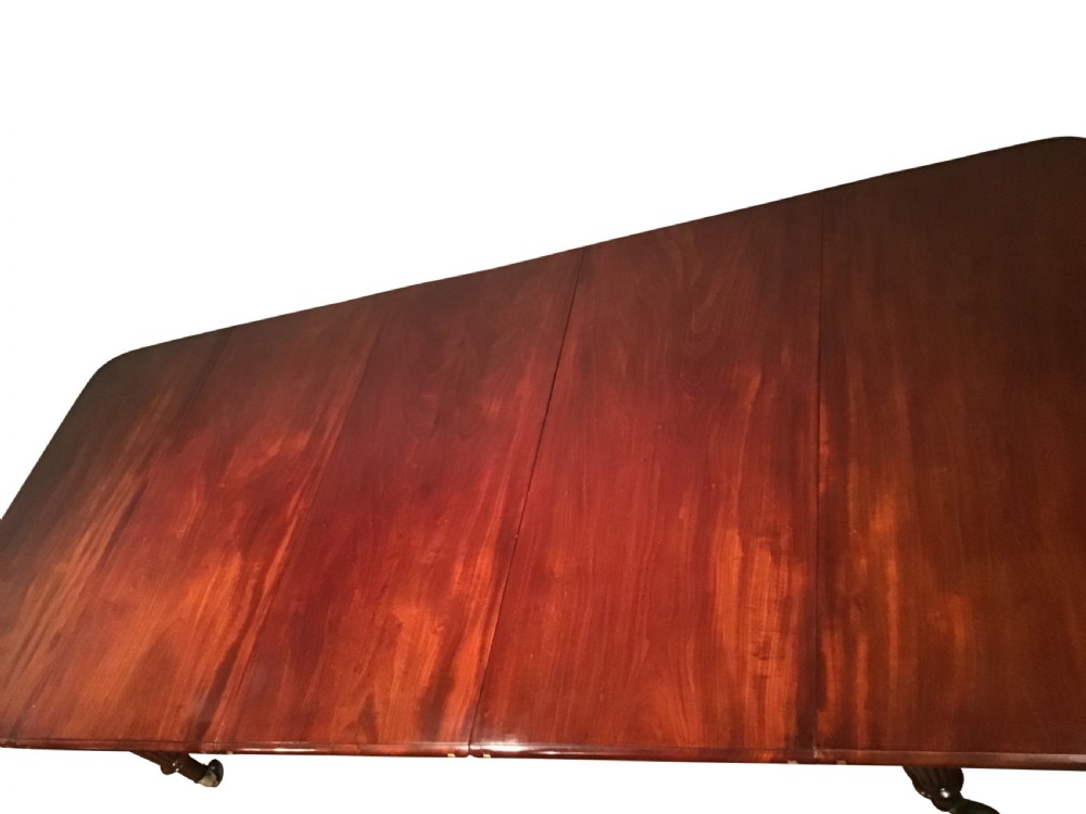 Antique mahogany dining table View VI
