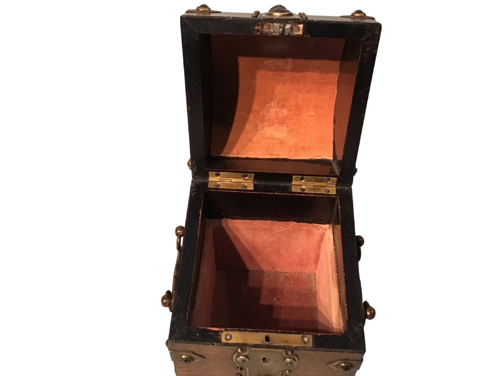 Antique rosewood casket View II