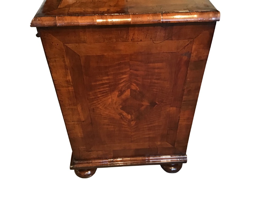Antique yew wood chest of drawers View III