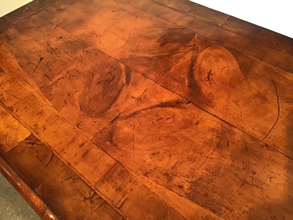 Antique yew wood chest of drawers View IV