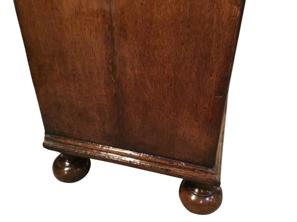 Antique walnut and oak chest of drawers View VIII