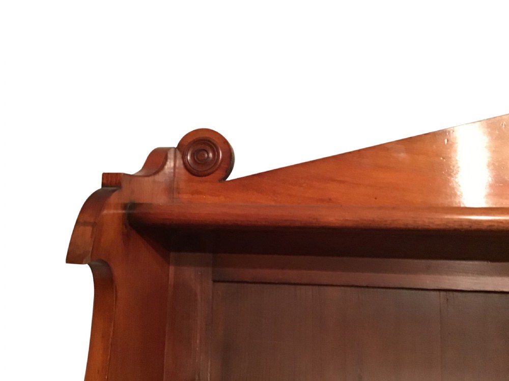 Regency mahogany bookcase View VII