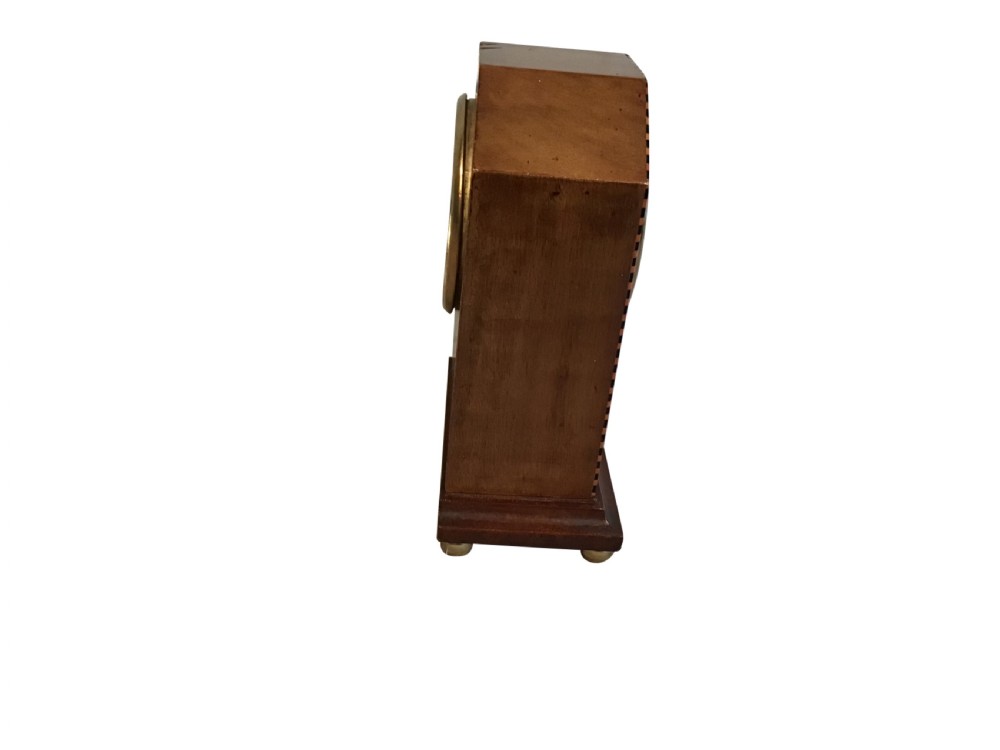 Antique mahogany mantle clock View III