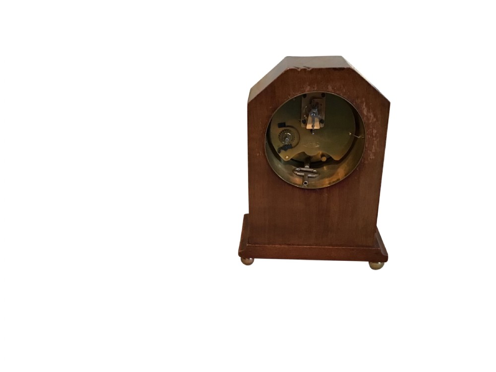 Antique mahogany mantle clock View IV