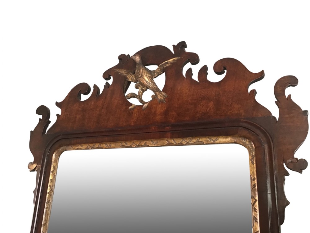Georgian mahogany mirror View III