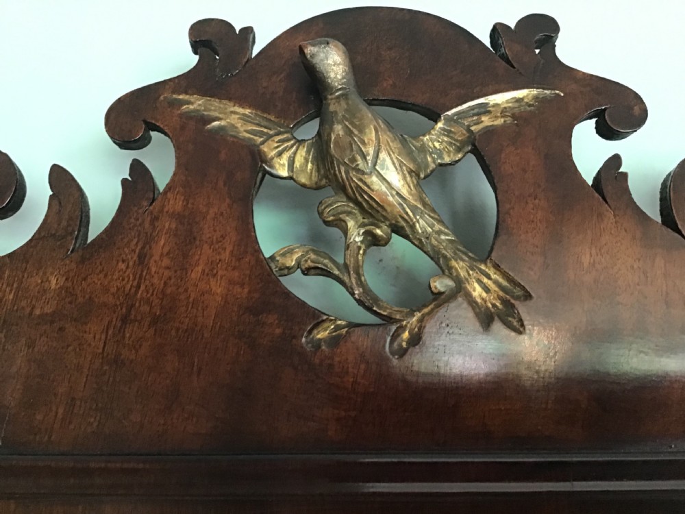 Georgian mahogany mirror View VI