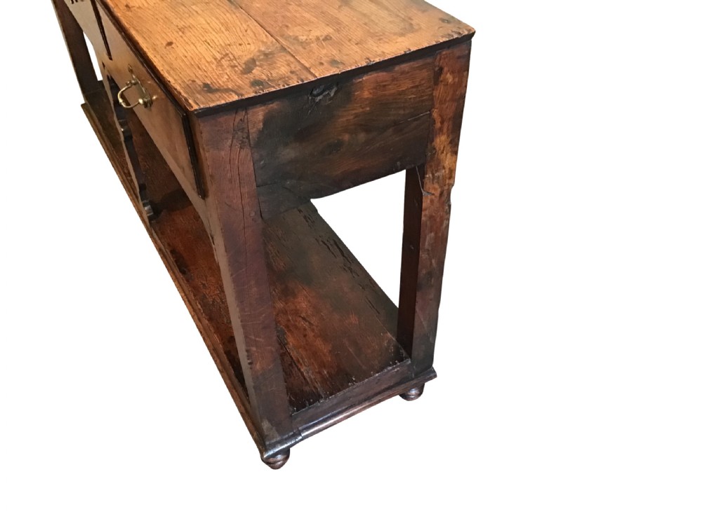 Georgian oak dresser base View V
