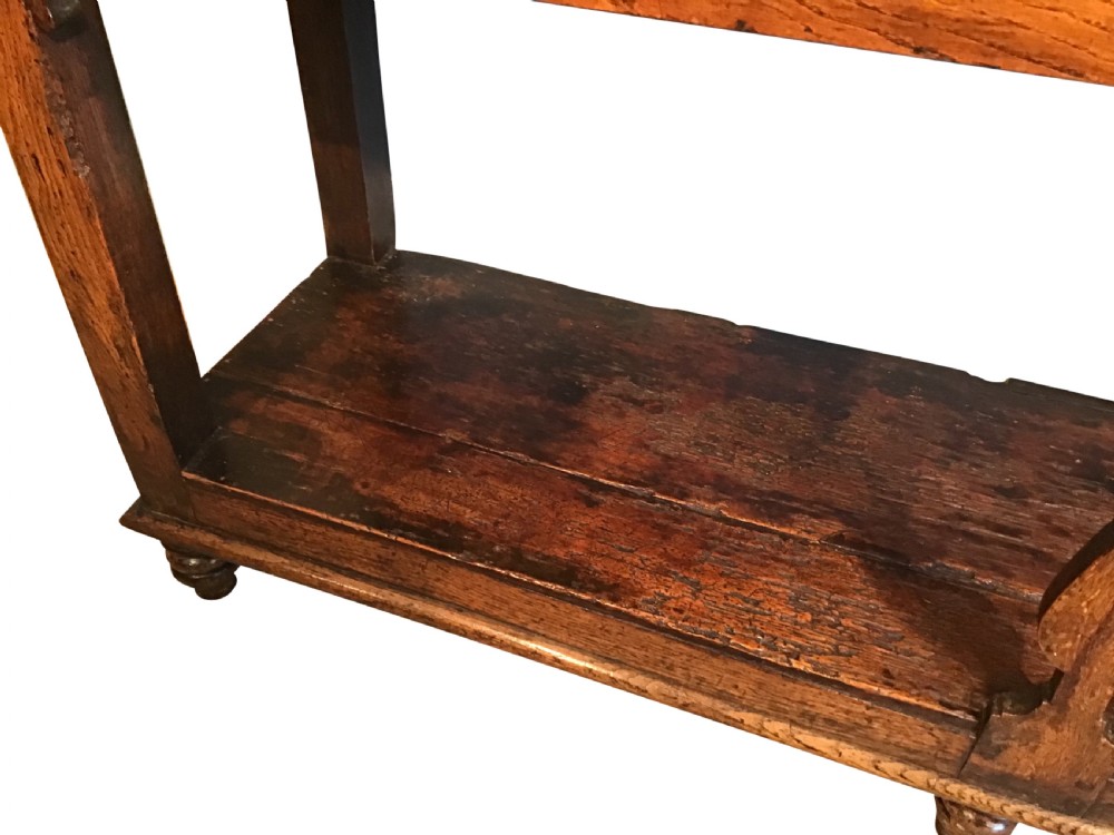 Georgian oak dresser base View VIII