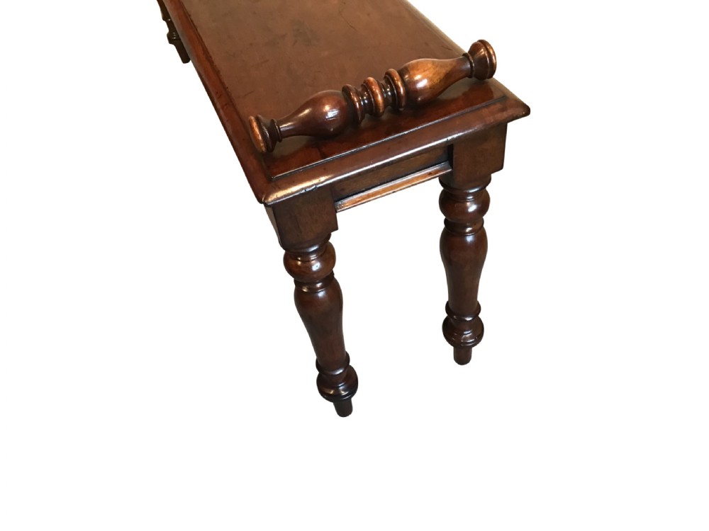 Victorian hall bench View II