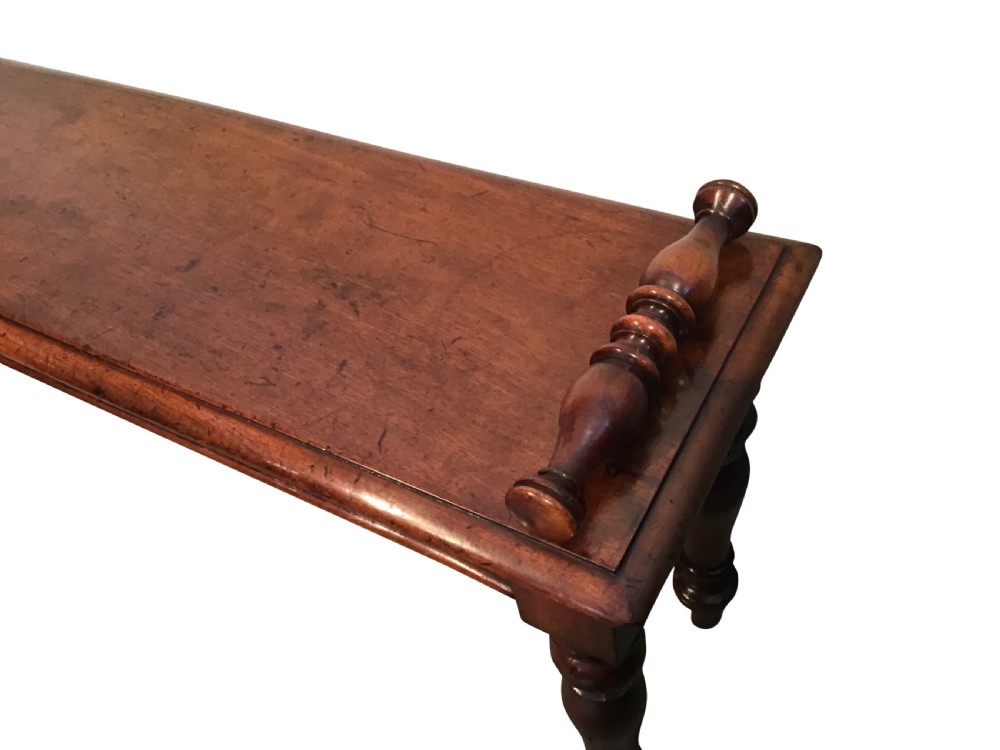 Victorian hall bench View III