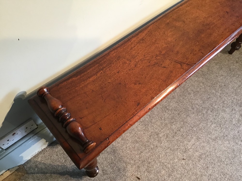Victorian hall bench View VI