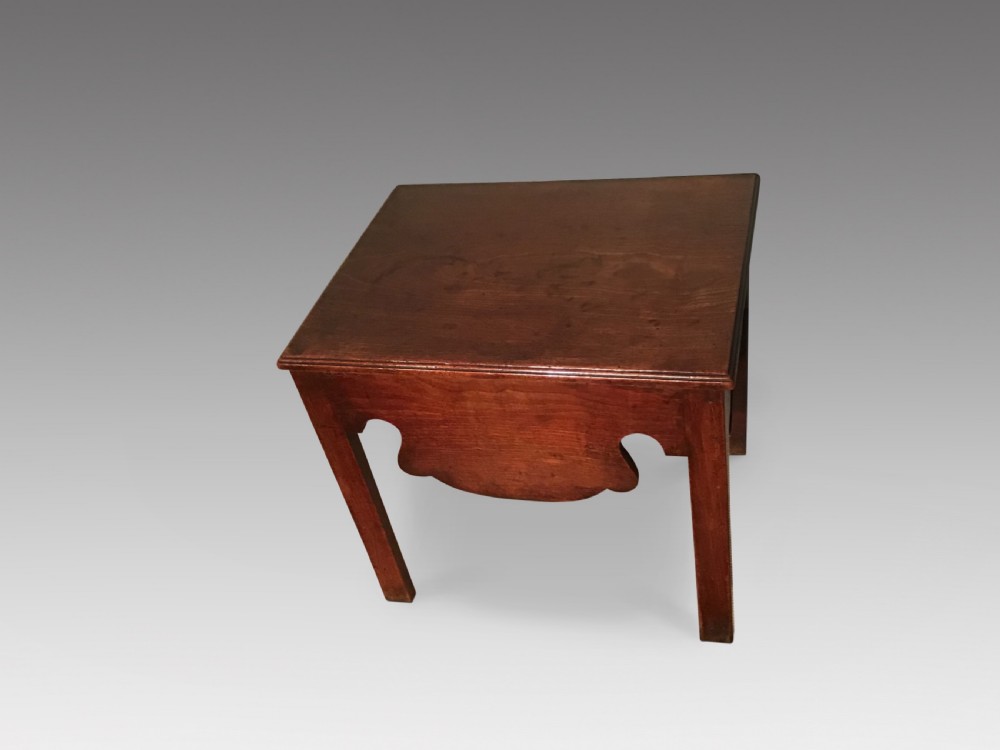 Georgian mahogany stool
