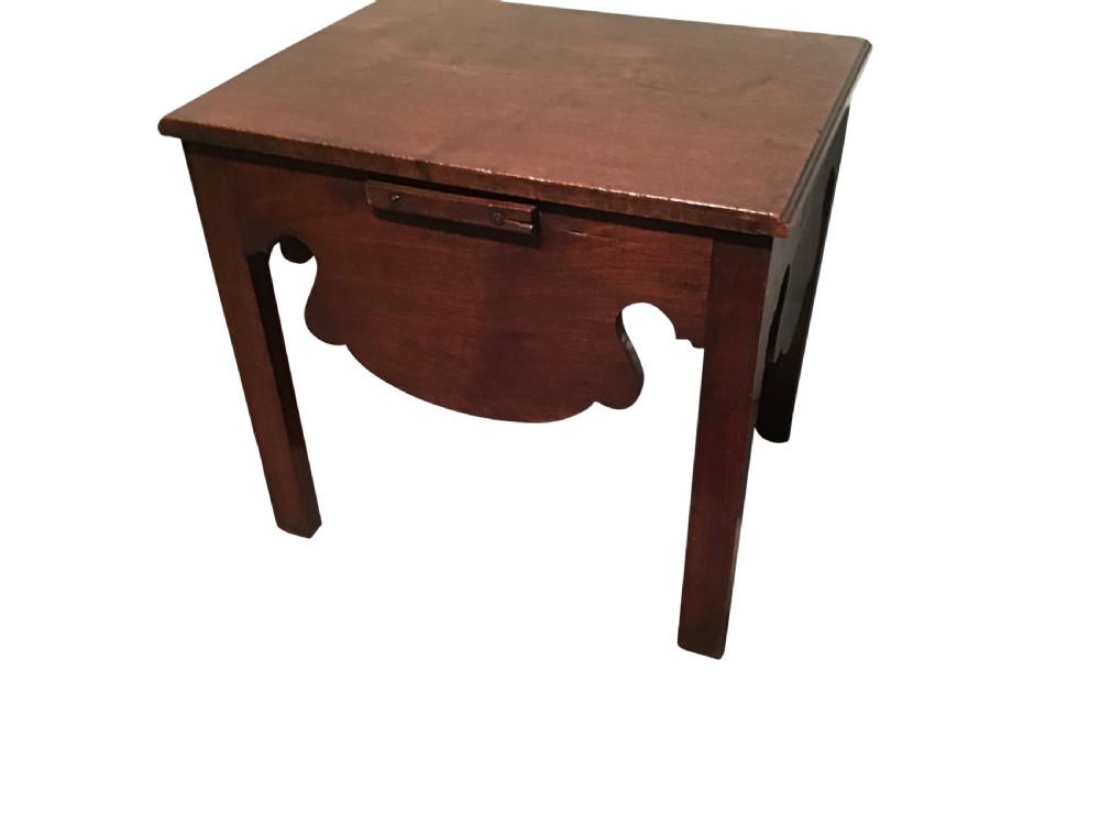 Georgian mahogany stool View IV