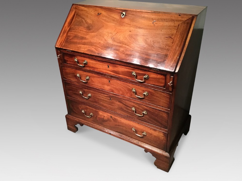 Georgian mahogany bureau